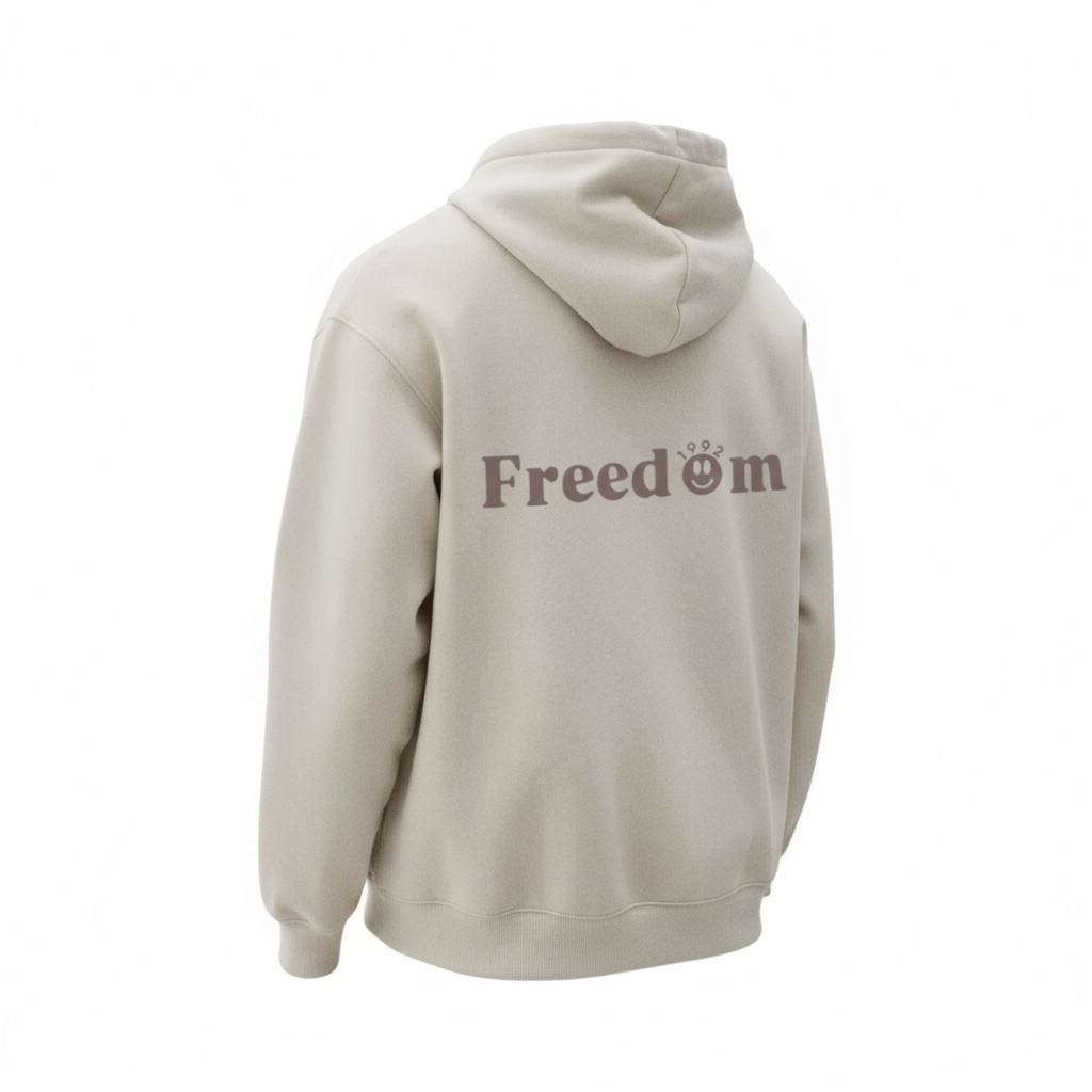 Felpa uomo Freedom burro