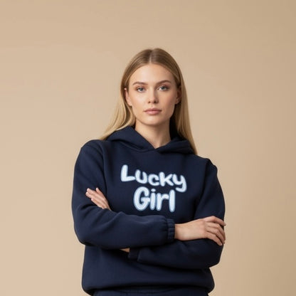 Tuta Donna Lucky Girl blu