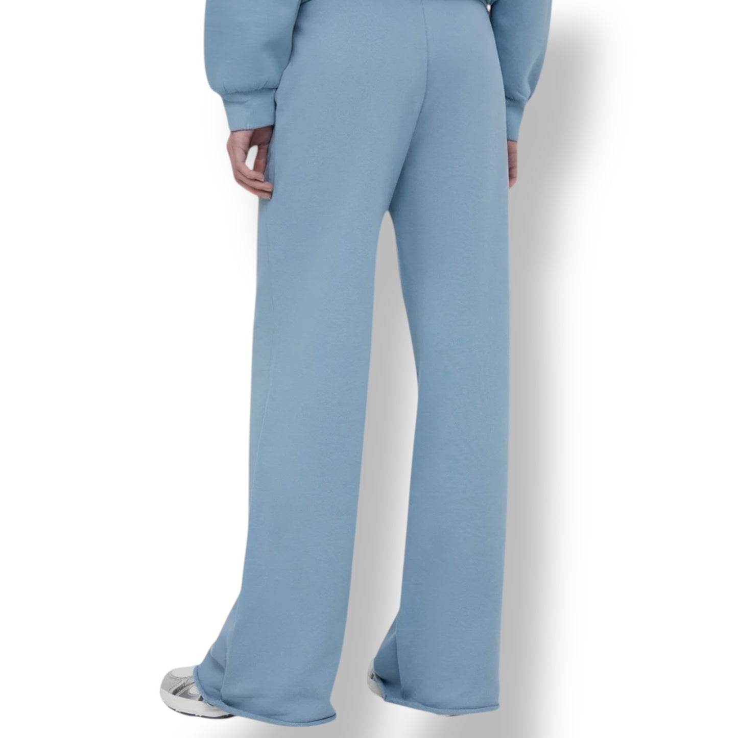 Pantalone donna celeste