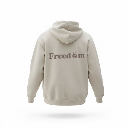 Felpa uomo Freedom burro