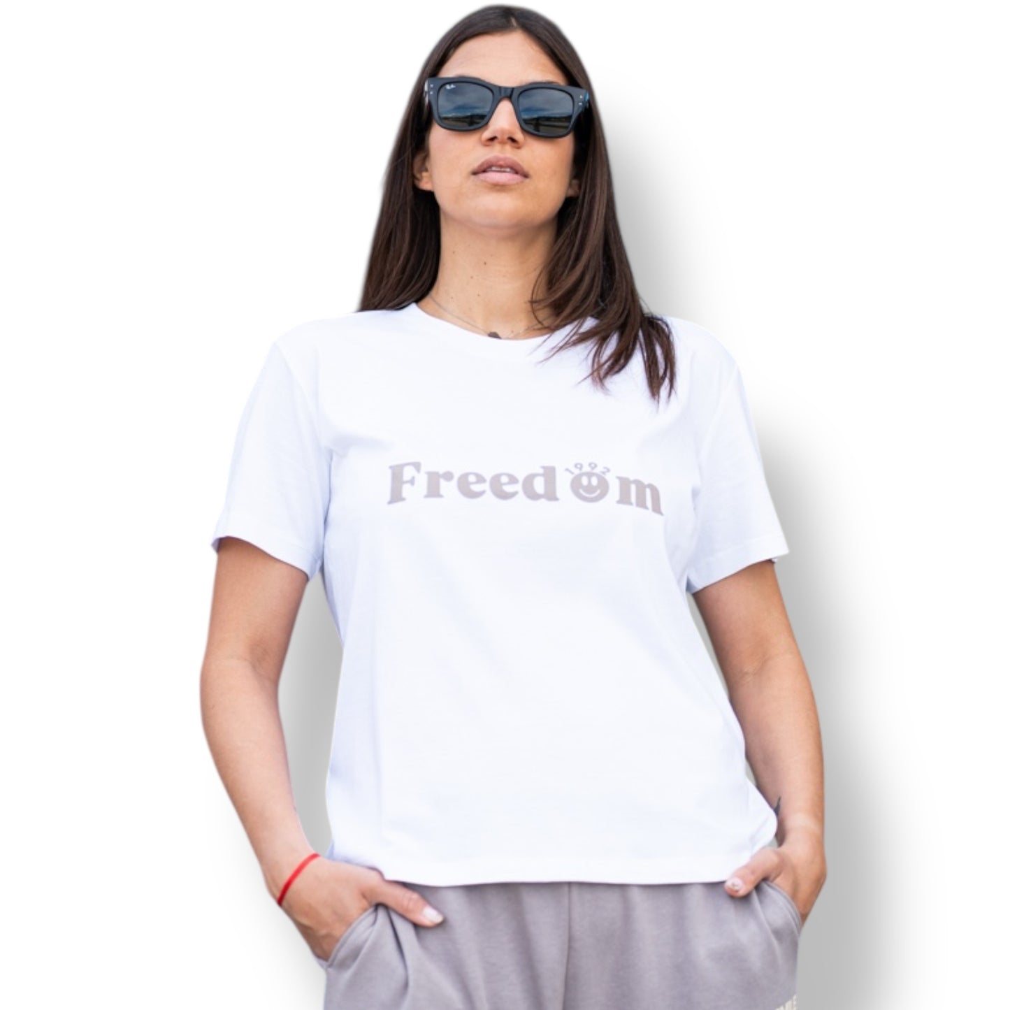 T-shirt Freedom donna