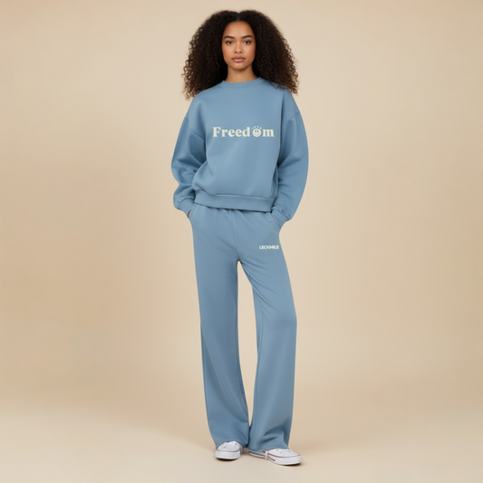 Tuta donna Freedom azzurra