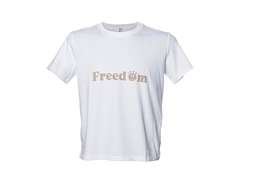T-shirt Freedom donna