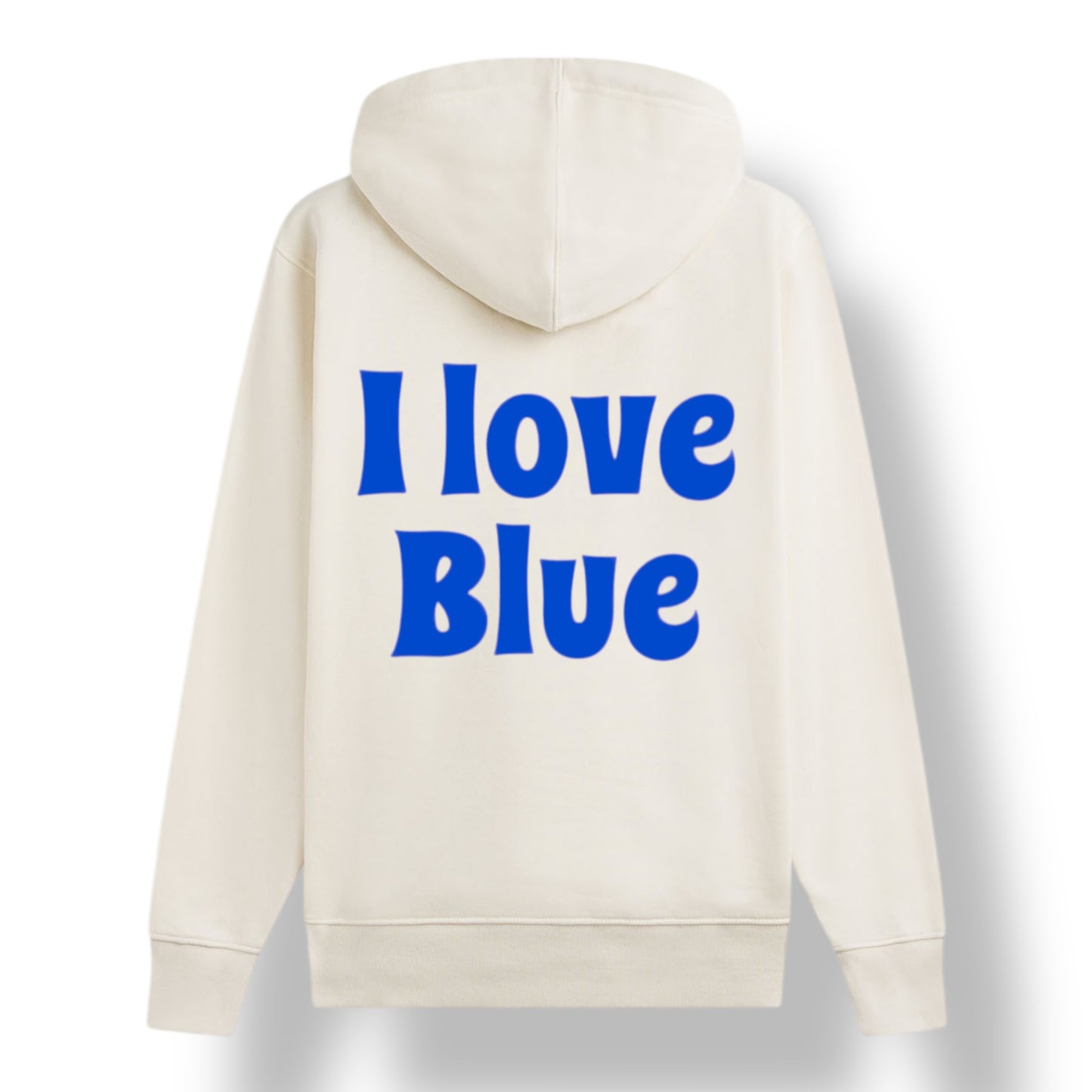 Felpa I Love Blue French Terry